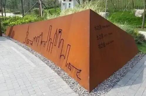 长安耐候钢挡土墙